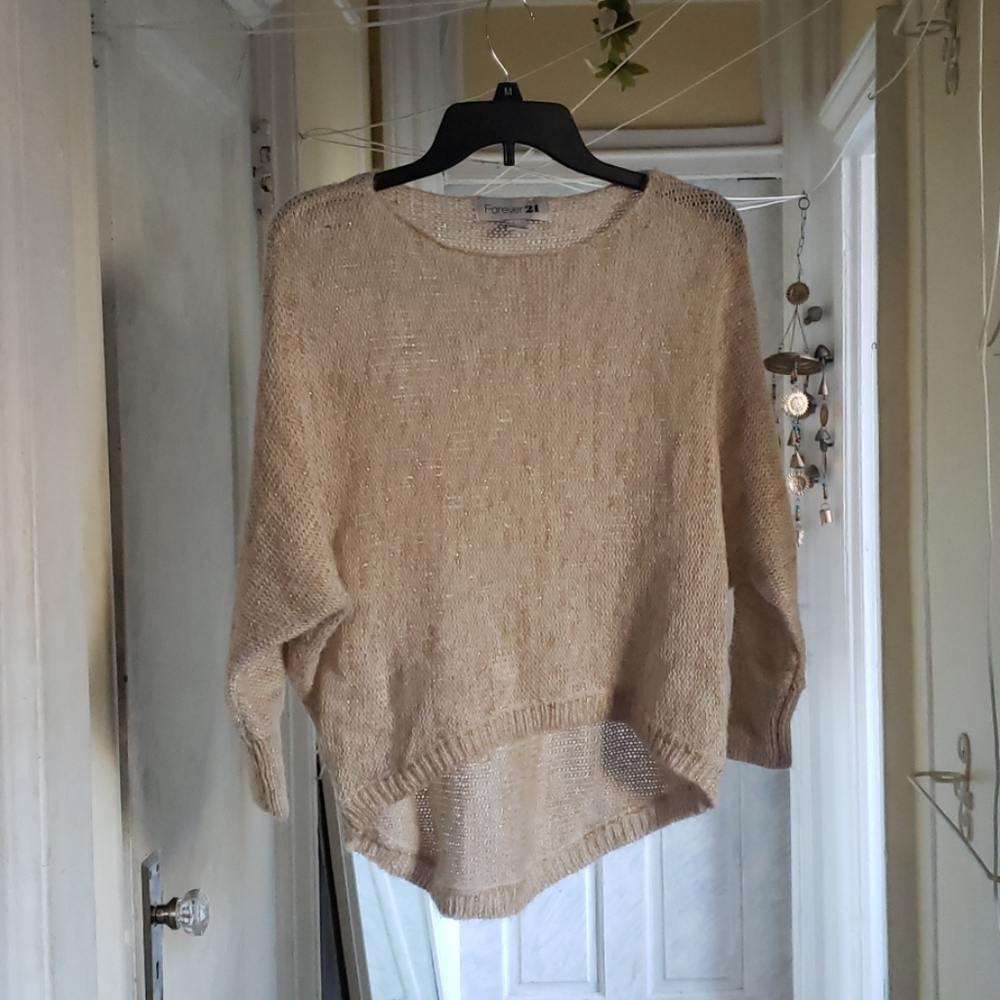 Gold Threaded Sweater